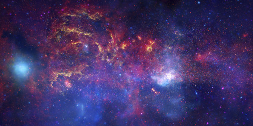 Center of the Milky Way Galaxy IV – NASA/JPL-Caltech/ESA/CXC/STScI