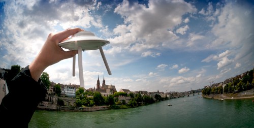 Flying Saucer in Basel
