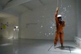 Prototype Space Maintenance with electric hoist.