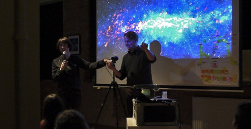 Kosmica at the Arts Catalyst, London (Photo: Sascha Pohflepp)